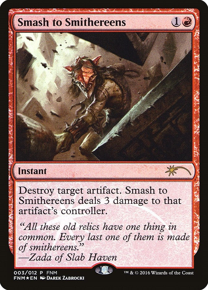 Image for Smash to Smithereens (3) - Magic: The Gathering