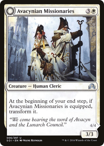 Image for Avacynian Missionaries (6) [Shadows over Innistrad]