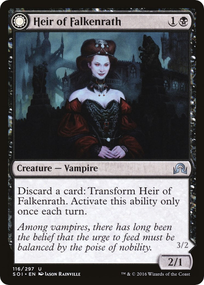 Image for Heir of Falkenrath (116) [Shadows over Innistrad]