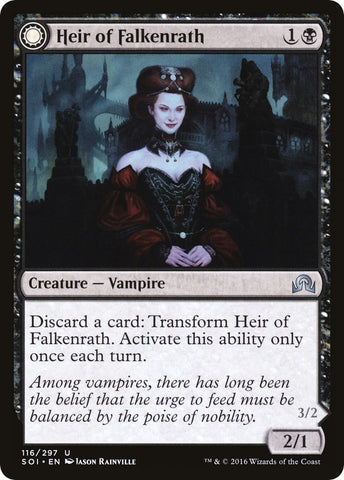 Image for Heir of Falkenrath (116) [Shadows over Innistrad]