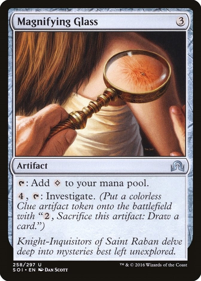 Image for Magnifying Glass (258) [Shadows over Innistrad]