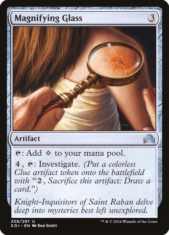 Image for Magnifying Glass (258) [Shadows over Innistrad]