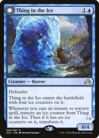 Image for Thing in the Ice (92) [Shadows over Innistrad]