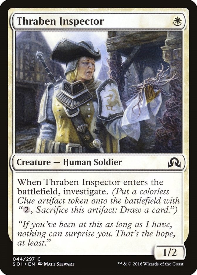 Image for Thraben Inspector (44) [Shadows over Innistrad]