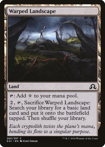 Image for Warped Landscape (280) [Shadows over Innistrad]