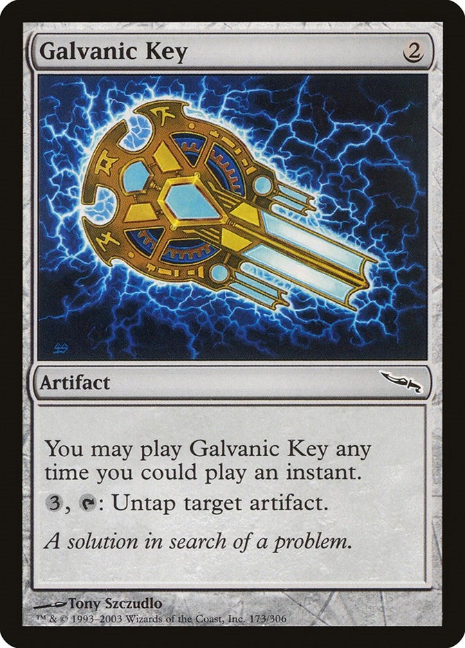 Image for Galvanic Key (173) [Mirrodin]