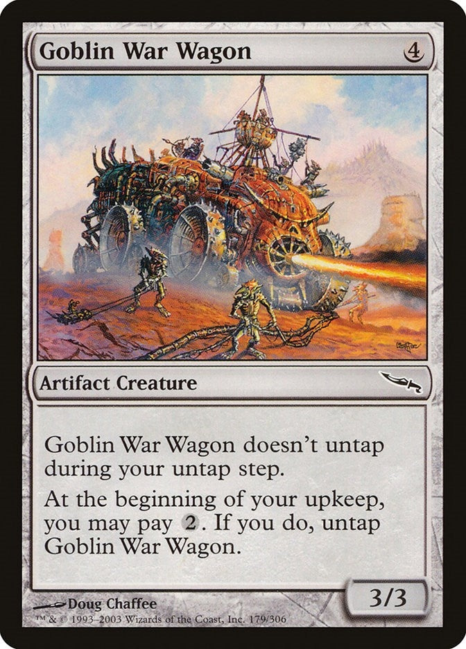 Image for Goblin War Wagon (179) [Mirrodin]