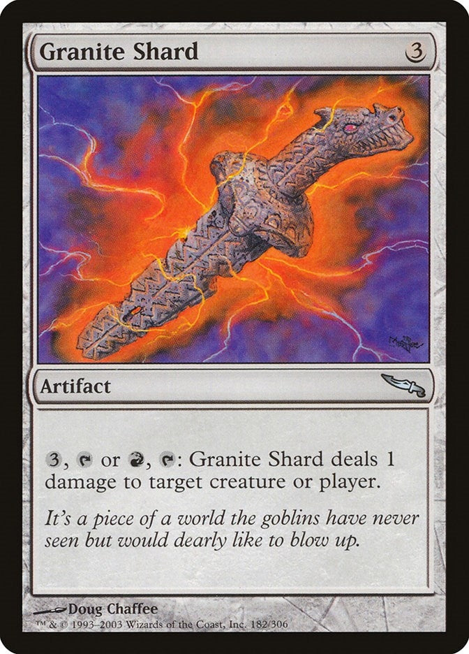 Image for Granite Shard (182) [Mirrodin]