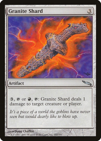 Image for Granite Shard (182) [Mirrodin]