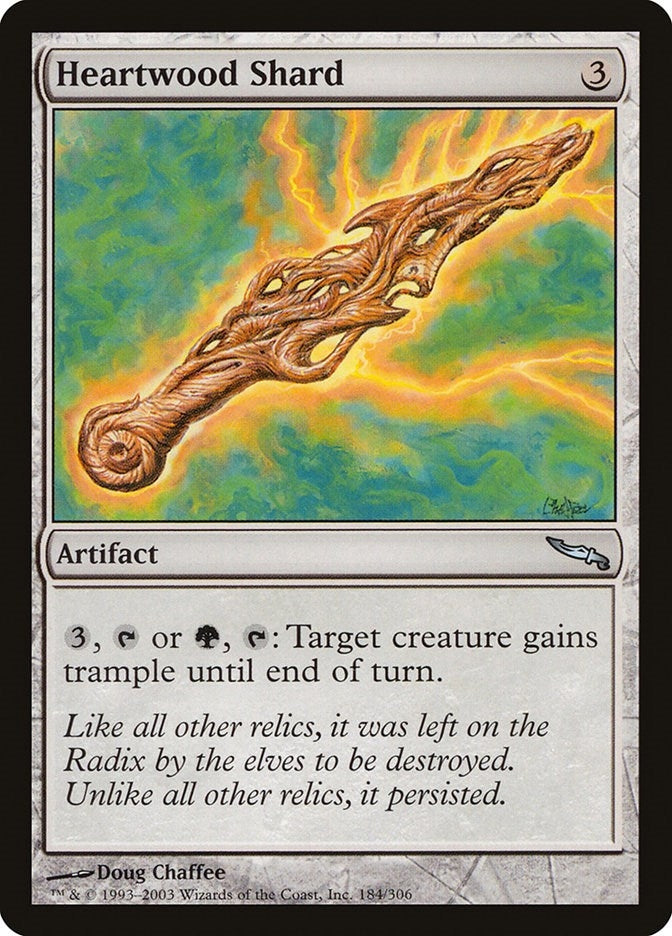 Image for Heartwood Shard (184) [Mirrodin]