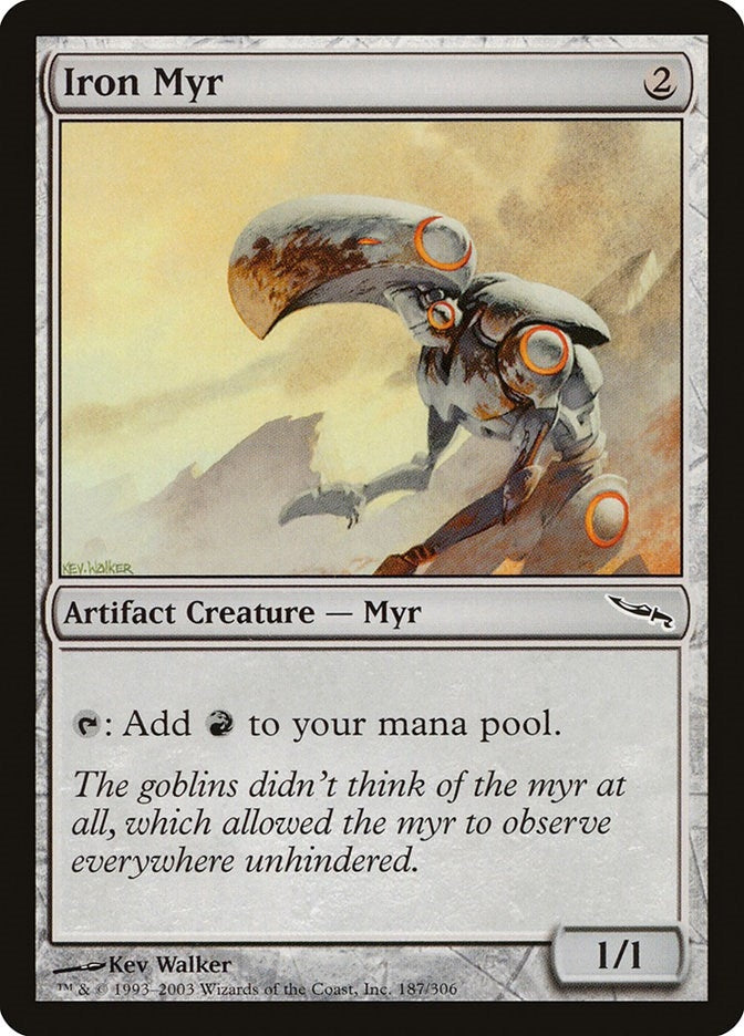 Image for Iron Myr (187) [Mirrodin]