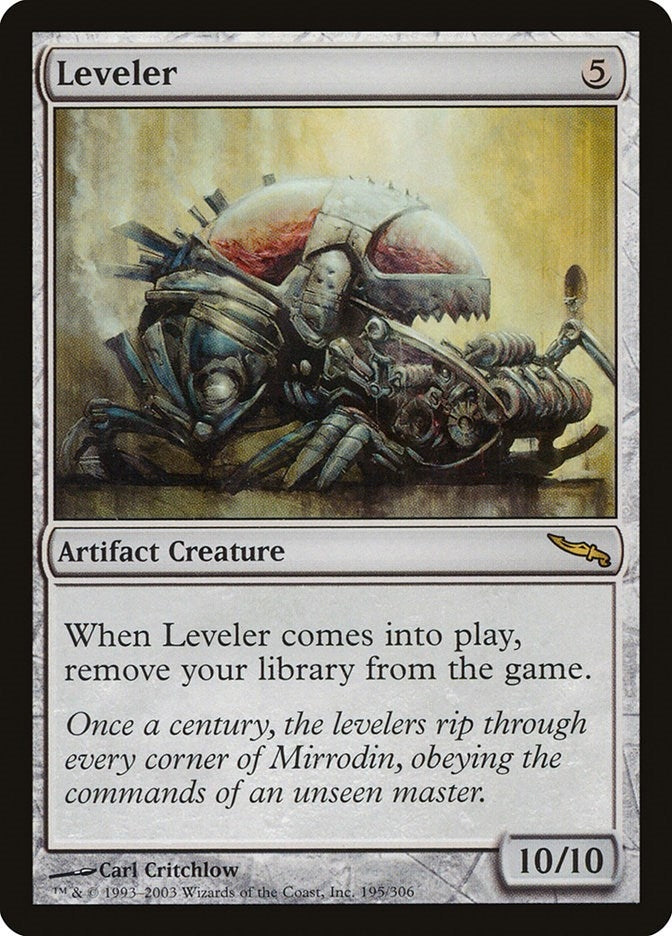 Image for Leveler (195) [Mirrodin]