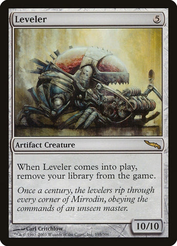 Image for Leveler (195) [Mirrodin]