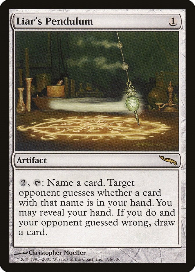 Image for Liar's Pendulum (196) [Mirrodin]