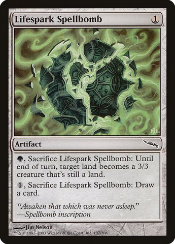 Image for Lifespark Spellbomb (197) [Mirrodin]