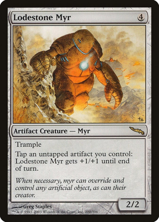 Image for Lodestone Myr (200) [Mirrodin]