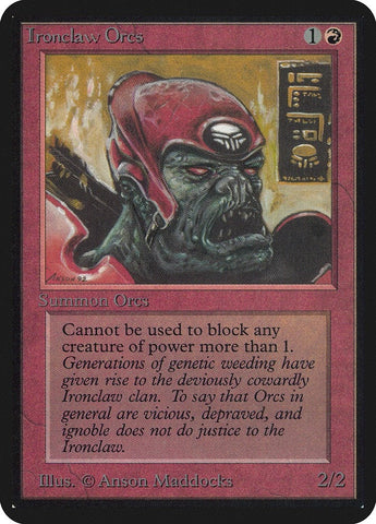 Image for Ironclaw Orcs [Alpha Edition]