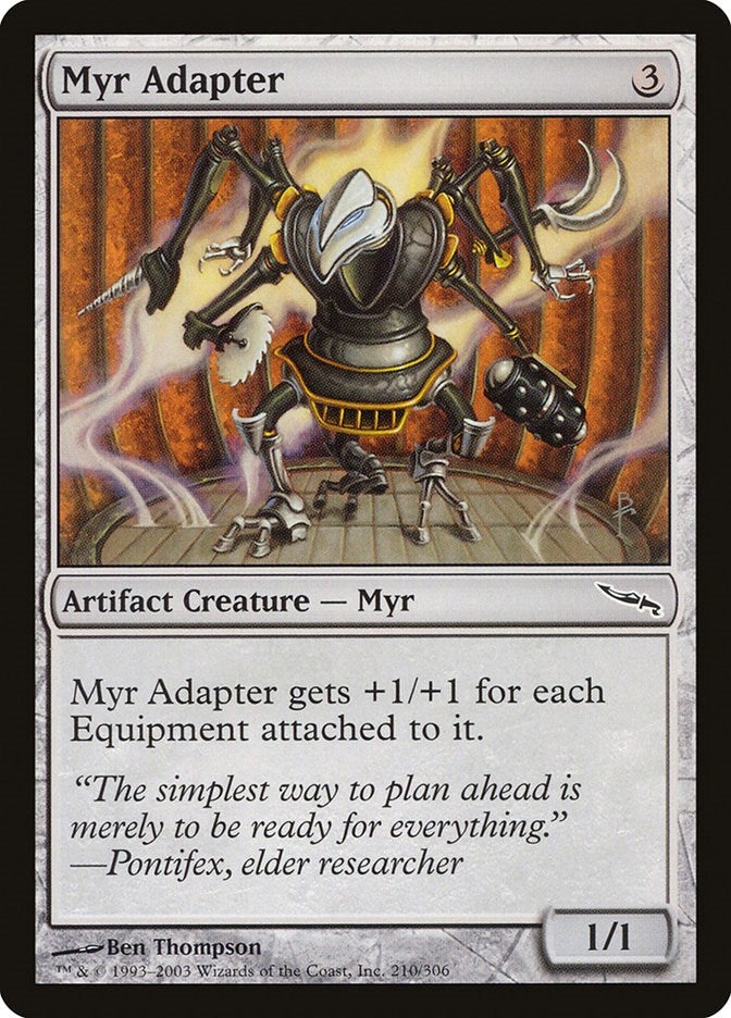 Image for Myr Adapter (210) [Mirrodin]