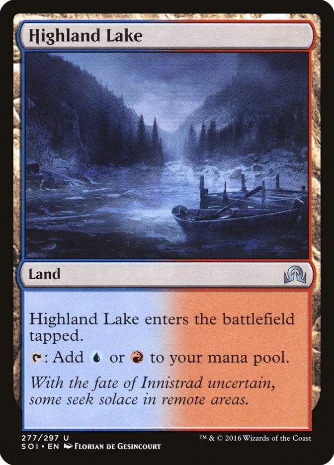Image for Highland Lake (277) [Shadows over Innistrad]