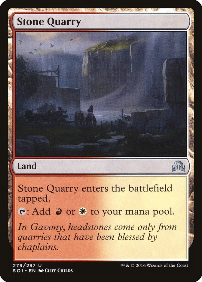 Image for Stone Quarry (279) [Shadows over Innistrad]