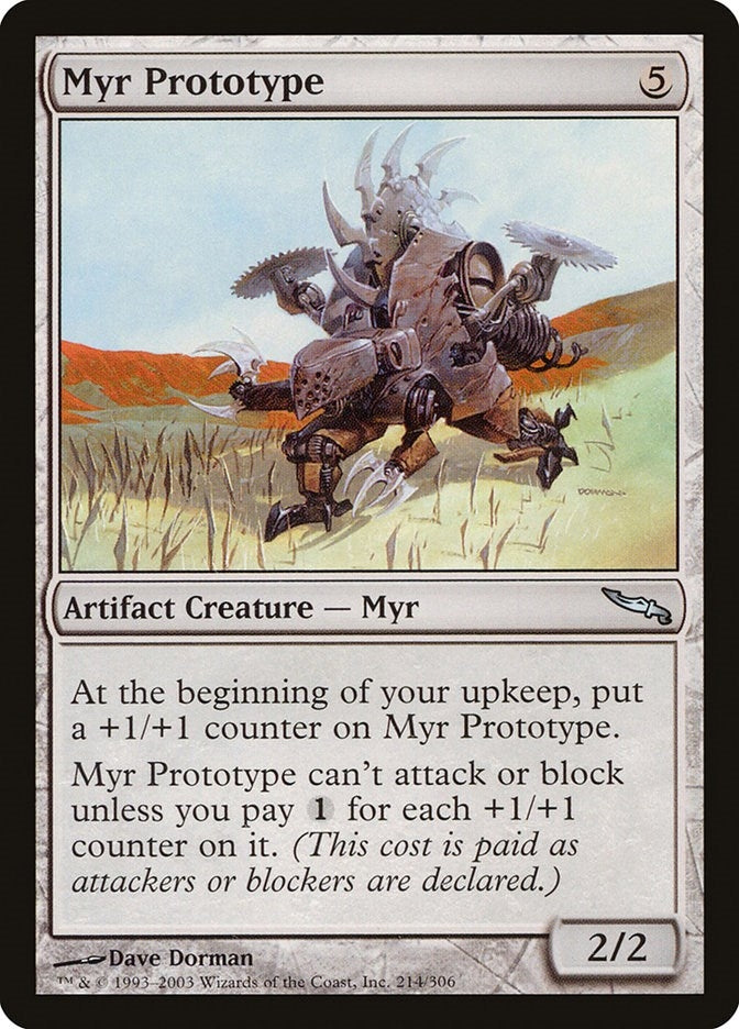 Image for Myr Prototype (214) [Mirrodin]
