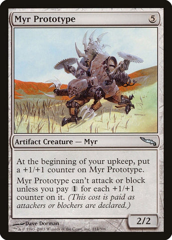 Image for Myr Prototype (214) [Mirrodin]