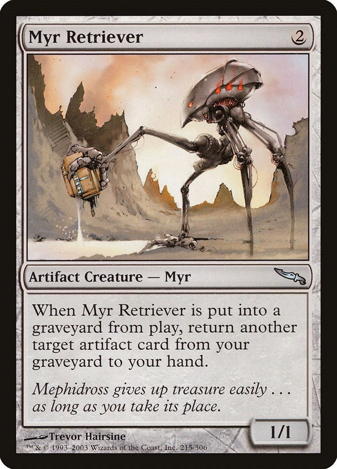 Image for Myr Retriever (215) [Mirrodin]