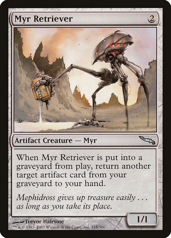 Image for Myr Retriever (215) [Mirrodin]