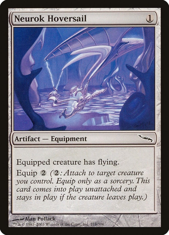 Image for Neurok Hoversail (218) [Mirrodin]