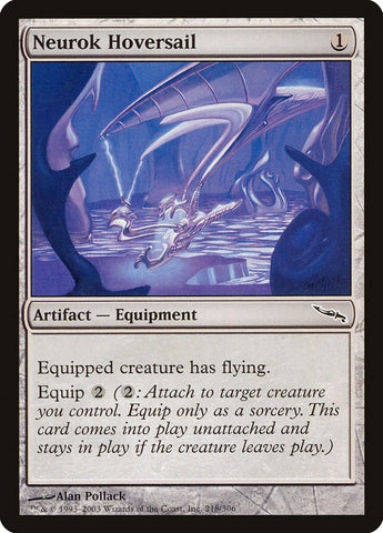 Image for Neurok Hoversail (218) [Mirrodin]