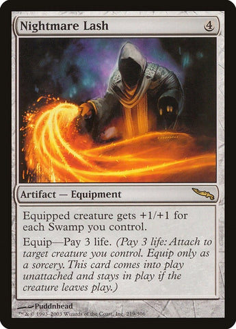 Image for Nightmare Lash (219) [Mirrodin]