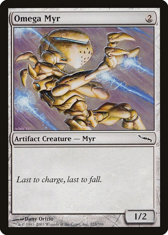 Image for Omega Myr (223) [Mirrodin]