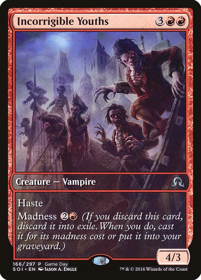 Image for Incorrigible Youths (166) [Game Day & Store Championship Promos]