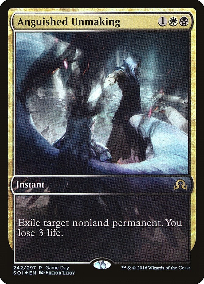 Image for Anguished Unmaking (242) [Game Day & Store Championship Promos]