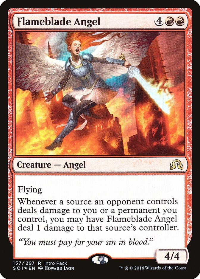 Image for Flameblade Angel (157) [Unique and Miscellaneous Promos]