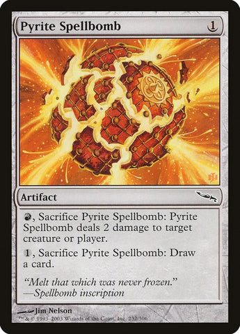Image for Pyrite Spellbomb (232) [Mirrodin]