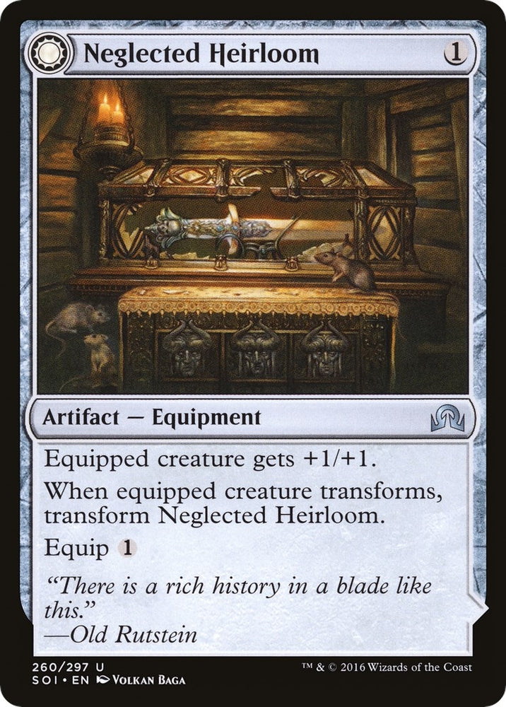 Image for Neglected Heirloom (260) [Shadows over Innistrad]