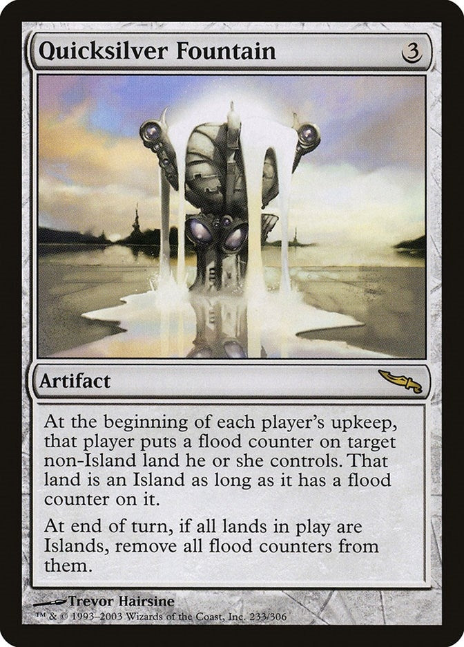 Image for Quicksilver Fountain (233) [Mirrodin]