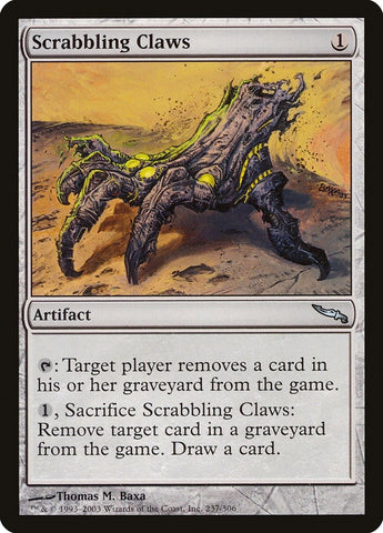 Image for Scrabbling Claws (237) [Mirrodin]