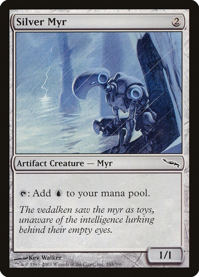 Image for Silver Myr (241) [Mirrodin]