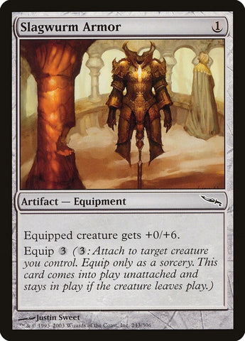 Image for Slagwurm Armor (243) [Mirrodin]