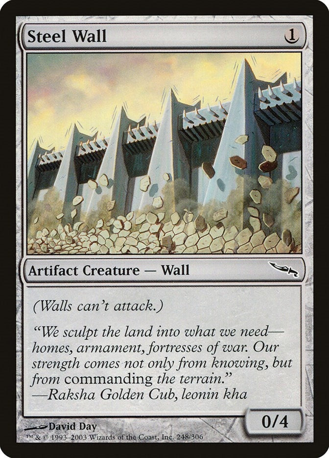 Image for Steel Wall (248) [Mirrodin]
