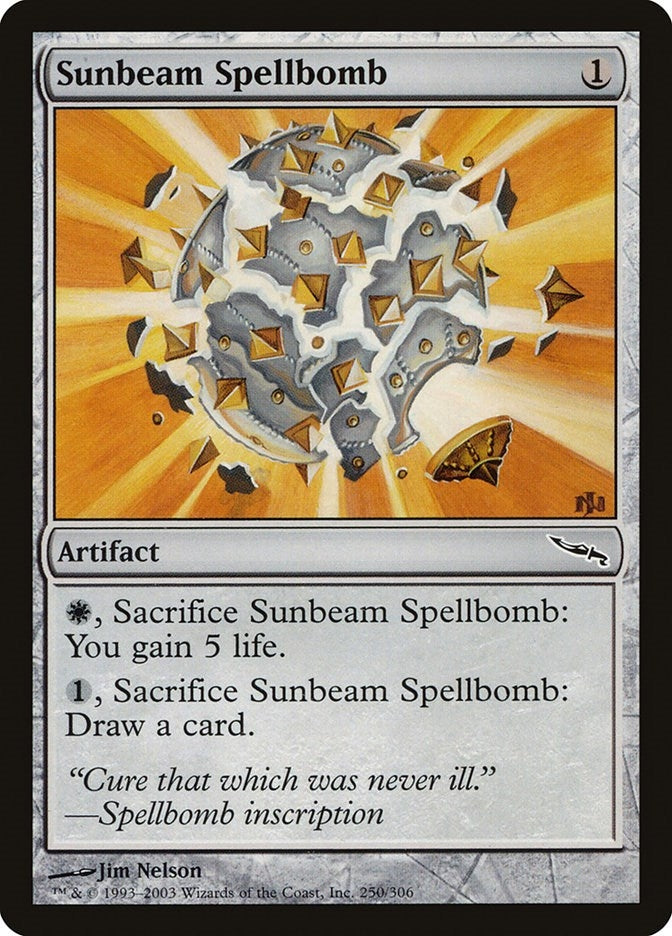 Image for Sunbeam Spellbomb (250) [Mirrodin]