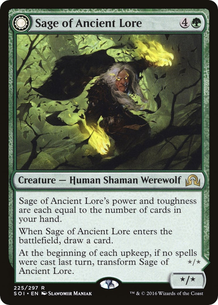 Image for Sage of Ancient Lore (225) [Shadows over Innistrad]