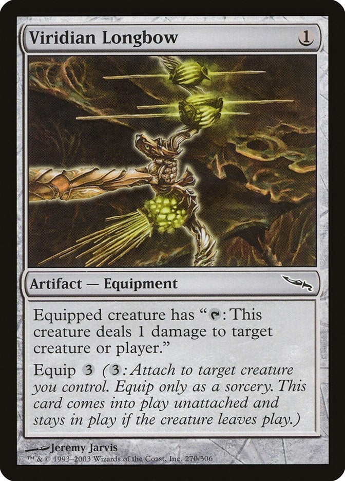 Image for Viridian Longbow (270) [Mirrodin]