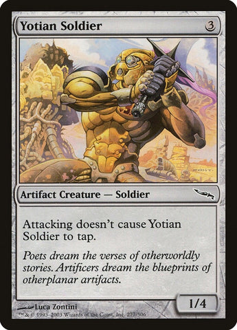 Image for Yotian Soldier (277) [Mirrodin]