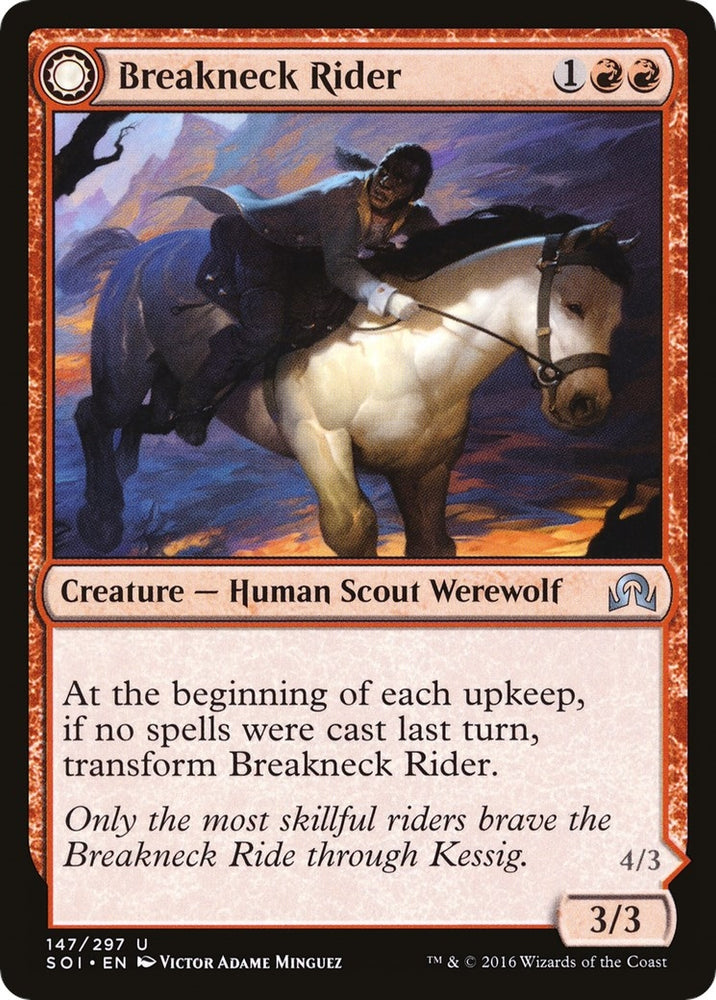 Image for Breakneck Rider (147) [Shadows over Innistrad]