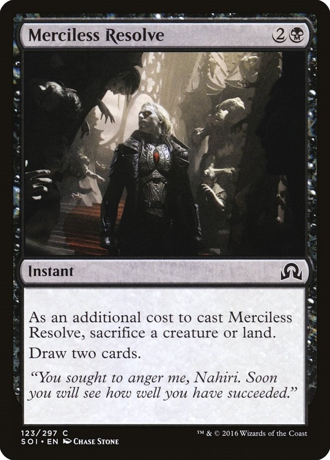 Image for Merciless Resolve (123) [Shadows over Innistrad]