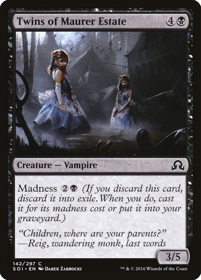 Image for Twins of Maurer Estate (142) [Shadows over Innistrad]