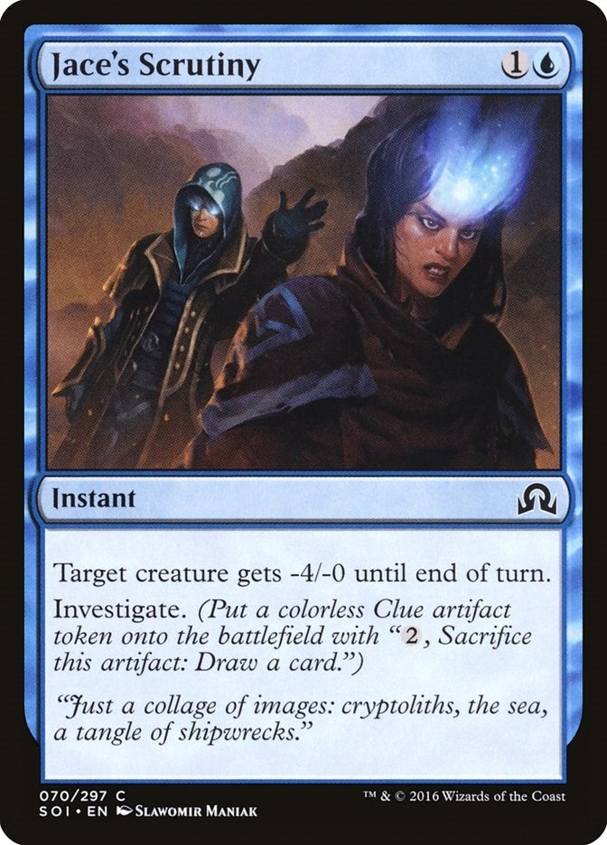 Image for Jace's Scrutiny (70) [Shadows over Innistrad]